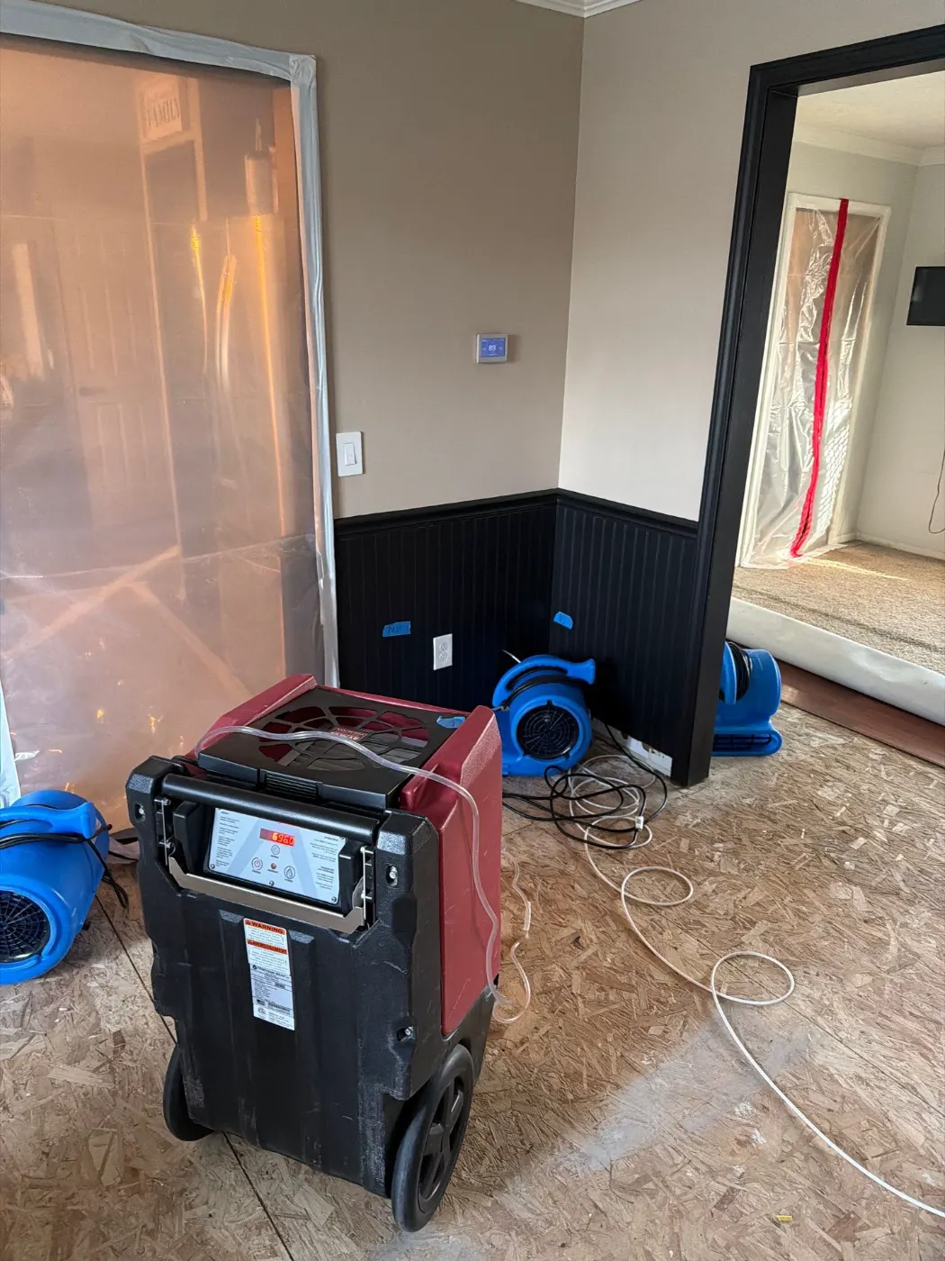 Commercial water mitigation in Eagle Creek, Indiana